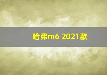 哈弗m6 2021款